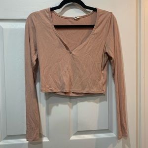 Garage Pink Long Sleeved Shirt